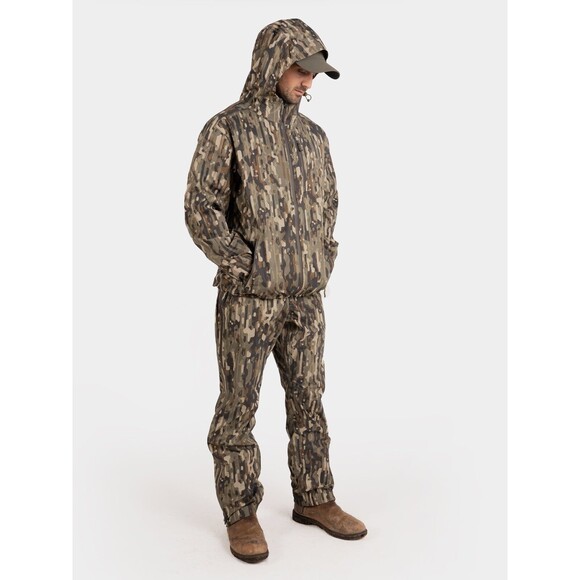 Duck Camp Men's 3L Ultralight Rain Jacket Breathable Woodland Medium MSRP $229 - Picture 6 of 8